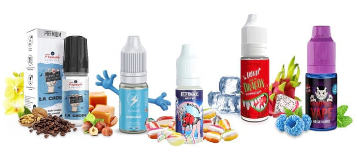 Saveurs E Liquides du pack halloween